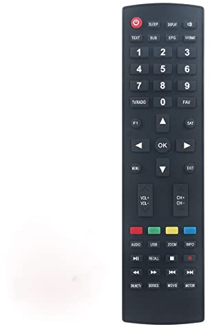 AULCMEET Ersatzfernbedienung Kompatibel mit iSTAR IPTV HD Receiver A9000 Plus A9700 Plus A8000 A9000 A65000 A1600 Plus A7500 A7000 und Allen Zeed OTT