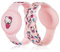 AXFEE AirTag Étuis de Protection, Silicone Bracelet Airtag pour Enfants, Mignon Housse de Protection AirTag Key Finder pour Enfants (Rose Chat KT)