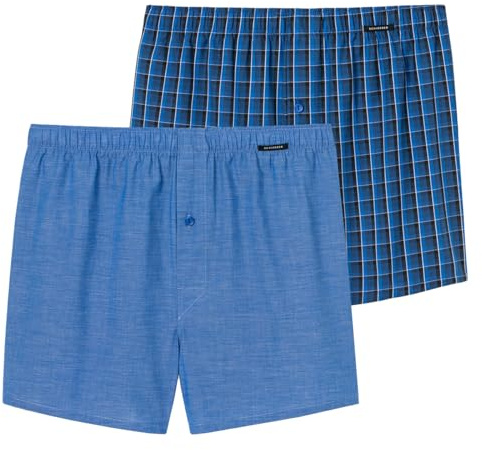Schiesser 2er Pack Web - Herren - Boxershorts - Unterhose