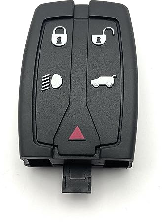 Automobile Locksmith 5 button fob case for Land Rover Freelander 2 remote key fob shell replacement