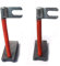 1 paio di spazzole in carbonio per motore, 6 x 14 x 25 mm, spazzola di ricambio per carrelli elevatori, motori di sollevamento, parti di riparazione per utensili elettrici