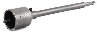 Kovalmax® Fresa per muro tazza carotatrice da 60 mm per cemento mattoni con asta da 50 cm per trapano con attacco sds plus
