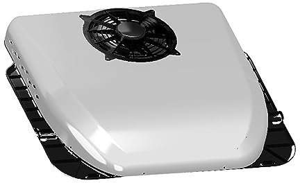 LANAZU Parkplatz-Wohnmobil-Klimaanlage, 12 V/24 V Gleichstrom, integrierte Klimaanlage, geeignet für LKW, Wohnmobile, Busse, Bagger, Wohnmobile (White 12V)