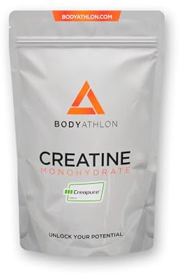 Creatina CREAPURE Polvo 500g- 166 Porciones- Calidad garantizada- 3000mg Creatina Monihidratada Creapure en polvo pura- Aumenta tu masa muscular- Sin sabor- Con dosificador- Bodyathlon