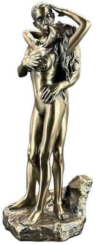 57 SPECIAL REPLICAS Skulptur Deko AKT - LIEBENDE UMARMEN Bronze Figur als Geschenk für Wohnzimmerdekoration Figuren Deko
