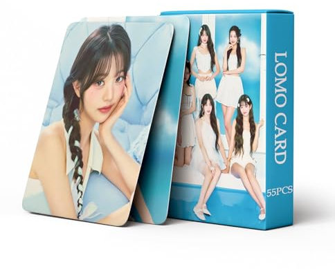 Yuto IVE Album alive 55 Stück Lomo Fotokarten Kpop Geschenk für Fans Jungen und Mädchen