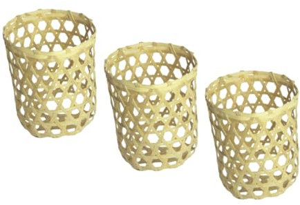 Alipis 3stücke Teiliges - -vasenschutzhüllen Hitze Und rutschfeste Abdeckungen Für Glasbecher Und Dekorative Vasen Für Cafés Restaurants Stilvolle Tischdekoration