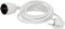 UNITEC Schuko - Prolunga H05VV-F3G 1,5 mm², IP20, 3 m, colore: Bianco