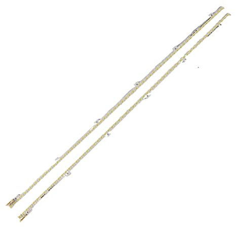 BLBGKHKKVD 440 mm GUIDATO Striscia Lampada da retroilluminazione 62 LED 40 Pollici TV UA40D5000 BN64-01639A LTJ400HM03 2011SVS40 FHD 5K6KH1 1CH PV Fit for Samsung(Set Meal)