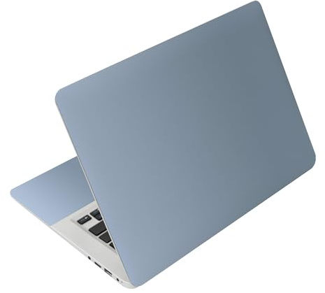 Hnycsir 15-15.6 Inches Laptop Skin Sticker,Universal Reusable Vinyl Sticker Decal,Personalized Art Protector for 12.1 13.3 14 15.4 Notebook PC, Waterproof & Scratch-Resistant (Rock Blue Gradient)