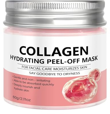 Peel Off Face Masque, Hydrating Deep Nourishing Skin Care Gel, 3.4oz Pore Refining Facial Masque, Removing with Luxury Style, Gift for Women Ladies Mothers Wives Makeup Wearers Travelers