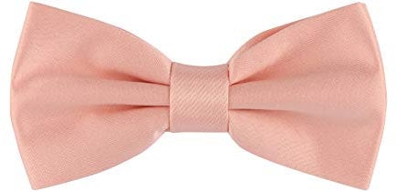 Ladeheid Fliege Kinder Jungen mit einstellbarem Band für Anzug festlich Kinderfliege Mode für Jungs MJ (10cm x 5cm) (10cm x 5cm, Hell lachs)