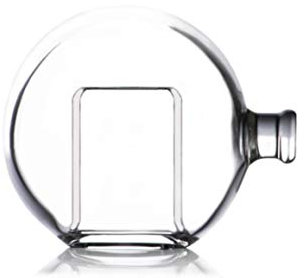 AQUA-NOA CO₂-Langzeittest Globe aus Glas mit Sauger
