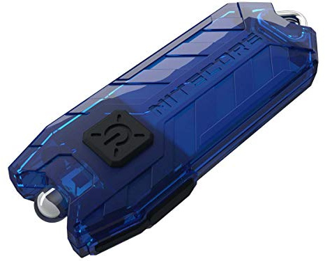 Nitecore Unisex Tube V2 Schlüsselanhänger Licht, blau, Einheitsgröße