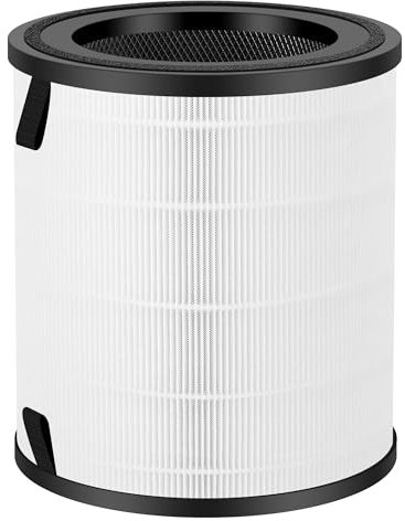 LV-H133 Filter Replacement for LEVOIT Air Puri-fier, 3-in-1 Pre, H13 High-Efficiency Activated Carbon Filtration System, Replace Part# LV-H133-RF, Pack of 1