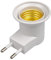 Allayu Lampe Basis E27 LED Licht Männlichen Buchse EU Typ Stecker Adapter Konverter Für Birne Halter Mit AUF/OFF taste Für Birne Lampe