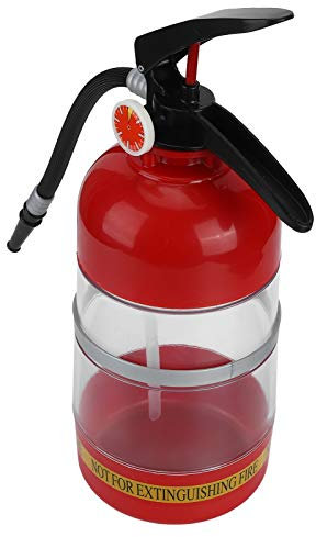 Bierspender Feuerlöscher Form Getränkespender für Bar Hotel Restaurant Cocktail Alkoholpumpe Party Zubehör 2L