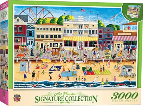 MasterPieces 3000 Piece Jigsaw Puzzle For Adults, Family, Or Youth - On The Boardwalk - 32x45