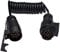 BEIJISTAR 1.6M Rallonge Remorque 13-7 Broches, 12V Rallonge Remorque avec Prise Mâle 13 Broches et Prise Femelle 7 Broches, Rallonge Spirale Câble Remorque, pour Camion Caravane RV Véhicules Agricoles