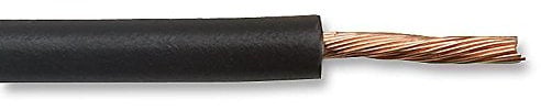 Cable TRI Rated 1.50MM Black 100M, Single Wire, Cable/Wire Qty X 1