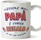 Mugffins Tazza in ceramica per PAPÀ/PADRE 11 oz / 350 ml - In italiano - Sono l'Unico Regalo di cui Hai Bisogno - Idea regalo per Festa del PAPÀ compleanno, anniversario, natale