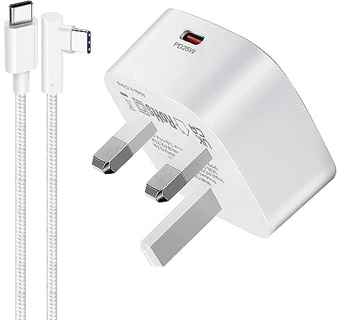 25W Super Fast Charger Plug and Cable for Samsung Galaxy A54 5G A34 S24/S23 Plus/S23 Ultra/A15 A05S A55 S22/S21 FE/S20,Note 10/20 A51 A22 A23 A13 A72,Z Fold 4 5/Z Filp,Mobile Phone Mains USB C Adapter