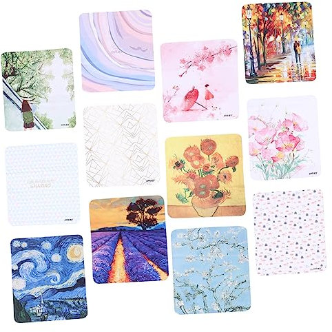 Pz Panno Per La Pulizia Degli Occhiali Panno in Microfibra Per Occhiali Panno Pulito Per Occhiali Lavaggio Asciugamano in Microfibra Salviette Lente Specchio Camoscio in Fibra