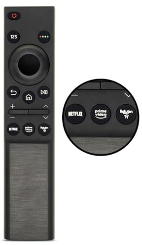 Hd-line Télécommande de Rechange pour Smart LED QLED UHD TV, Compatible avec Samsung TV, Netflix Prime Video Rakuten TV, Universelle, TV