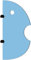 Urinal Privacy Screen Toilets Partition, Wall Mounted Urinal Baffle, Urinal Pubic Wall, Childrens Urinal Divider Partition, Toilet Protection Wall, for Schools/Nurseries (Color : Blauw, Size : 4p