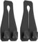 CANIPHA 2Pcs Car Seat Back Storage Hook, Full Leather Car Headrest Purse Hooks Hang Cups, Umbrellas, Key Chains, Bendable Headrest Purse Bag Hooks Car, Truck, Pickup Truck & Many Other Models(Black)