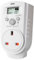 EconoHome Digital Plug in Thermostat - Programmable Thermostat with LCD Screen, Temperature Control & Power Buttons - Compatible with Wall Mount & Portable Heater, Air Cooler, Greenhouse Fans
