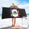 Strandtücher Amerika-Flagge Und Mexiko-Flaggen Badetuch Weich Duschtuch Saugfähig Großes Strandtuch Für Outdoor Wandern Schwimmen 80x130cm