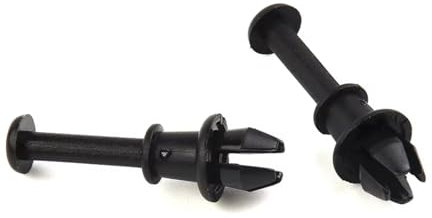 OTOZUM Auto Kofferraum Halteband Kompatibel Mit Vw Für Golf 5 6 Für Tiguan Für Up 2 Stück Hinterer Kofferraum Kofferraum Hutablage Ablage Gurt String Clips Pins 1M6867574A Ersatz