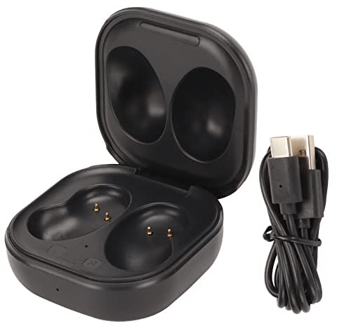 Caso de Carga para Galaxy Buds Live, Auriculares USB Tipo C Estación de Muelle de Cargador 600 mAh con Cable de Carga para Galaxy Buds Live SM R180