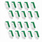 KLEMMFLEX Klebehalter 20 Stück, lang, für Klemmfix Rollo, Doppelrollo, Duo-Rollo, ohne Bohren, zum Kleben, als Zubehör, Ersatzteil für die Befestigung am feststehenden PVC-Fenster, Balkontür