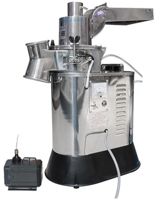 Tritacarne automatico for alimenti da 40 kg/h, mulino a martelli, polverizzatore, polverizzatore ad alimentazione continua raffreddato ad acqua DF-40S Per uso fai da te
