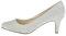 Rainbow Club Brautschuhe Brooke - Silber Metallic - Pumps Größe 38.5 EU 5.5 UK Damen