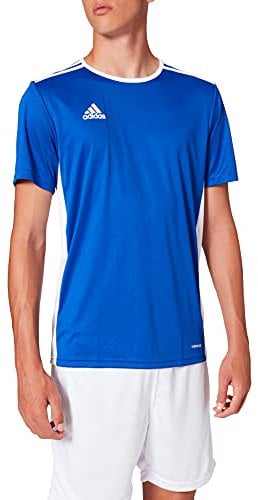 adidas Herren Entrada 18 Trikot, Bold Blue/White, M