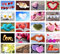Set 20 Postkarten mit Herz Motiven - Postkarten zur Hochzeit - Geschenkidee - Hochzeitsspiel - Postkarten Liebe - Valentinstag - Geburtstag - Danke