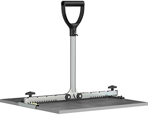 LANGFIT® Fliesenheber - Rückenfreundlich durch extra langen Griff - 30 bis 50cm - Für schmale Fugen ab 3mm - Schonend für Rücken und Hüfte - Made in Germany - MS-FH2050L