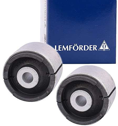 2x Original LEMFÖRDER Hinterachslager Achslager Lager Hinterachse Gummilager Tonnenlager Lagerung hinten