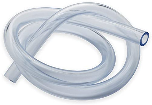 Easyboost Tubo Gasolina 5mm Translúcido Manguera de Combustible Resistente para Yamaha Aerox Jog-R Motocicleta AM6 Derbi TZR Scooter Cortacésped Sierra de Cadena Desbrozadora Muy Resistente 50cm