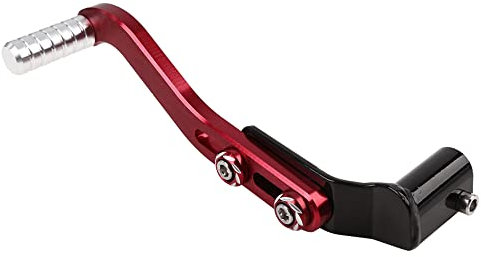 sourcing map Rouge Aluminium Alliage Équipement Levier Vitesse Pédale Changement Vitesse Cheville pour Moto