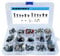 500Pcs RC Screw Kit RC Repair Tool Kit M3 M4 Hex Screws Nut Shell Buckle Hardware Fastener for 1/8 1/10 1/12 Scale RC Cars Truck Crawler DIY Parts