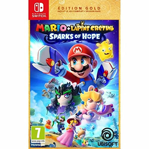 MARIO, THE LAPINS CRÉTINS, SPARKS OF HOPE GOLD SWITCH