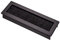 SOTECH 1 x passage de câbles Toledo en aluminium anodisé noir 150 x 70 mm Dimensions de montage : 140 x 62 x 15,3 mm Passage de câbles
