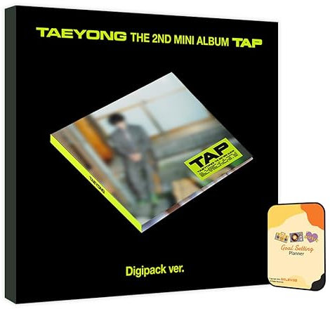 Dreamus Taeyong NCT TAP Album [Digipack ver] + Pre Order Benefits + BolsVos Exclusive K-POP Inspired Digital Merchandise & Planner (2024, Jahrlich, Digital, Papier)