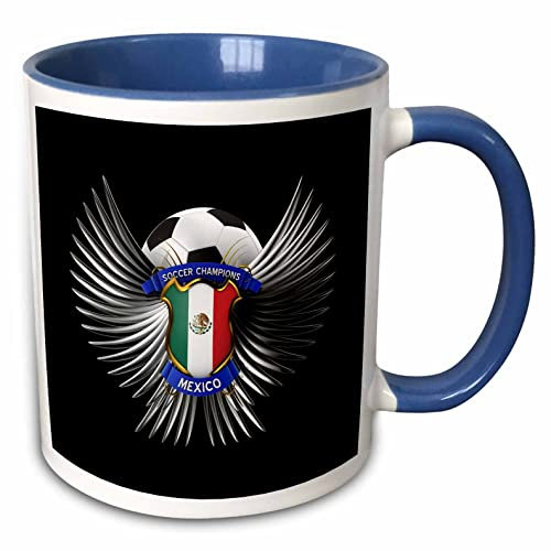 Taza De Café De Cerámica Balón De Fútbol De México Con Escudo Del Equipo De Fútbol Mexicano Taza Café Decorada Taza Personalizadaa Resistentes Calor Tazas Desayuno 330Ml