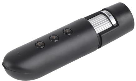 Microscopio Digital Portátil, Cámara para el Cuero Cabelludo, Aumento de 800X con Máquina de Análisis del Cuero Cabelludo con Luz LED, para Salones de Belleza y Uso Personal