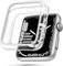iVoler 3 Pezzi Chiaro Cover per Apple Watch 46mm Series 10, Custodia Trasparente, Ultra Sottile Morbida in Silicone TPU Flessibile Antiurto Anti-Graffio Protettiva Case per iWatch 46mm